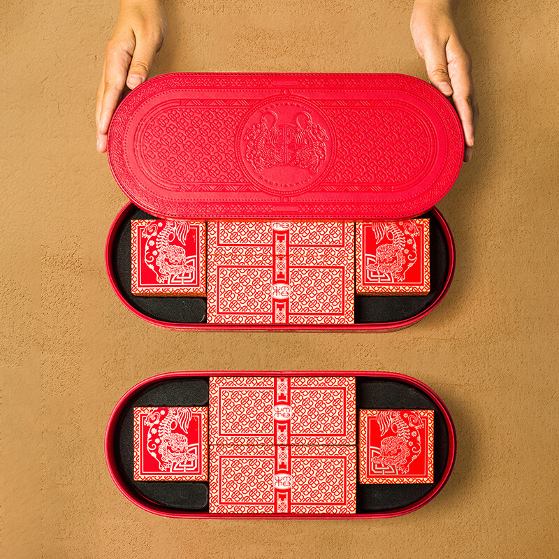 DXC 稻香村 稻田日記·春華 京式月餅禮盒 12餅4味 696g包裝禮盒產(chǎn)品包裝創(chuàng)意設(shè)計(jì)欣賞(圖3)