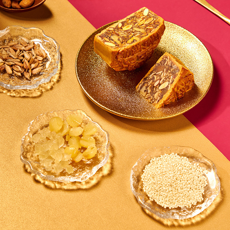 WING WAH 元朗榮華 純正五仁廣式月餅 740g 禮盒裝包裝禮盒產品包裝創意設計欣賞(圖4)