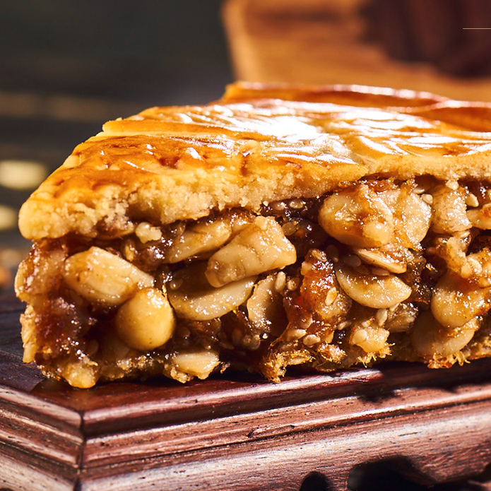 金九月餅 吳川 五仁金腿大月餅 1.5kg包裝禮盒產品包裝創(chuàng)意設計欣賞(圖5)