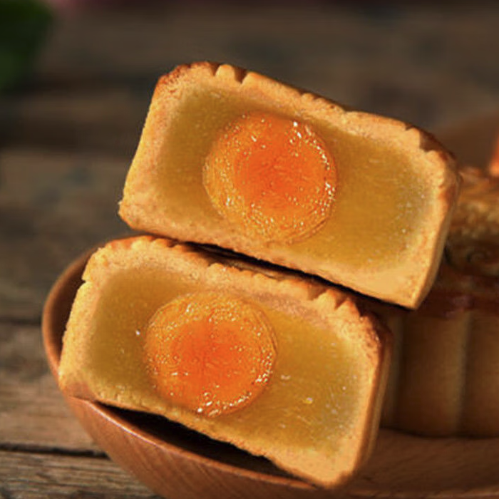 酥園康 廣式月餅 蓮蓉蛋黃味 26g*30袋包裝禮盒產品包裝創意設計欣賞(圖3)