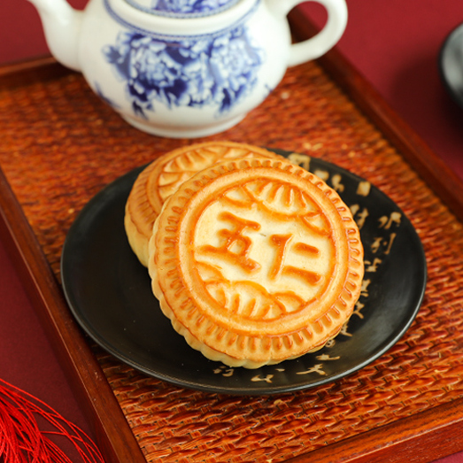 桃李 提漿京式月餅 五仁 500g包裝禮盒產品包裝創意設計欣賞(圖2)