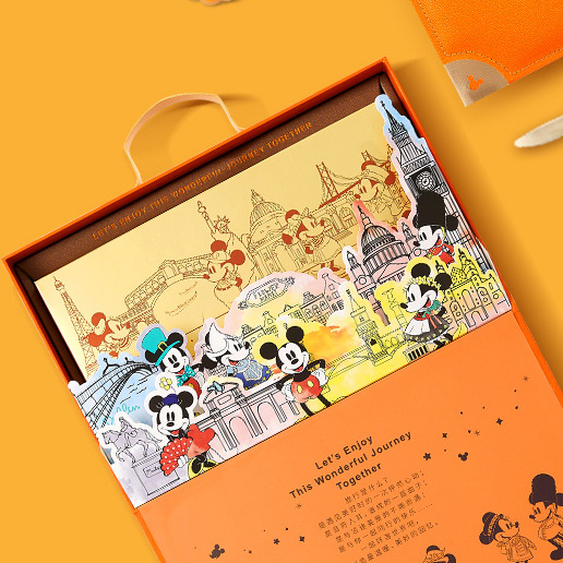 Disney 迪士尼 快樂奇旅月餅 270g 禮盒裝包裝禮盒產(chǎn)品包裝創(chuàng)意設(shè)計(jì)欣賞(圖3)