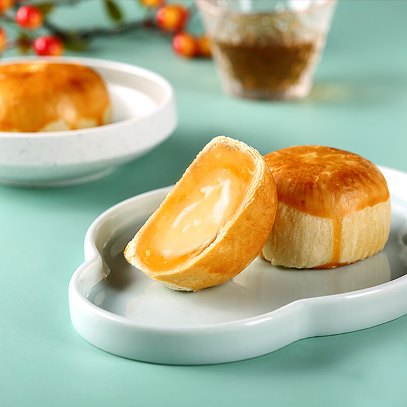 鮮品屋 明月花語 月餅 15餅9味 1.155kg 禮盒裝包裝禮盒產品包裝創意設計欣賞(圖5)