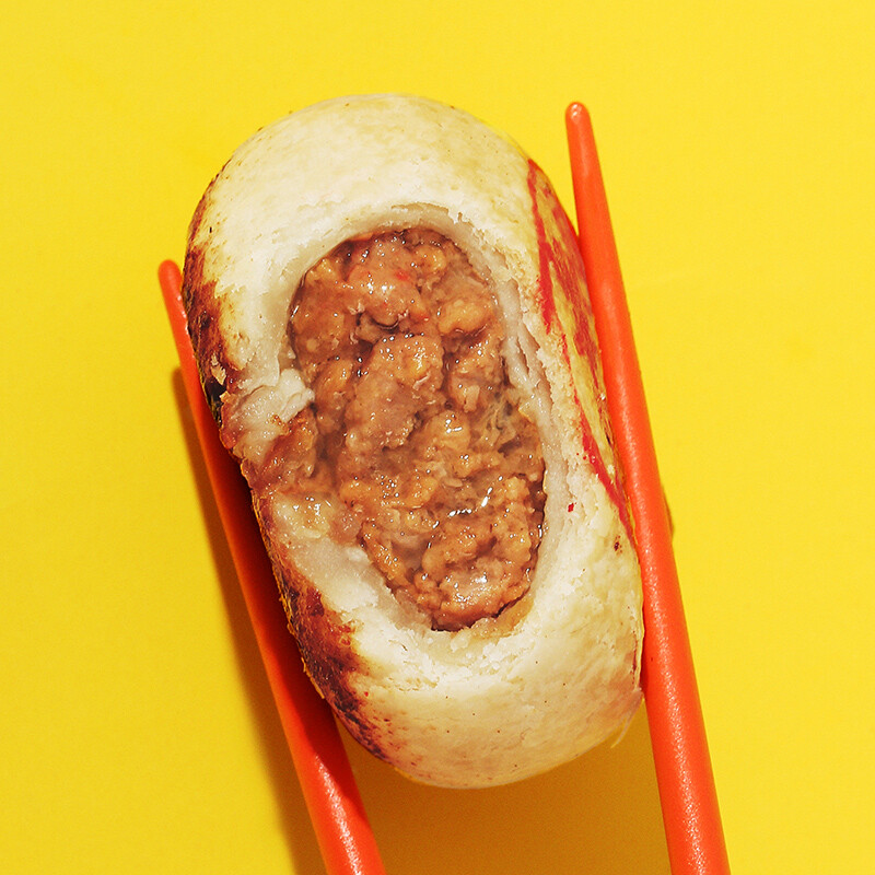 老大房 鮮肉月餅 260g 禮盒裝包裝禮盒產品包裝創意設計欣賞(圖3)