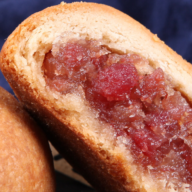 香冠 喜團圓 滇式月餅 10餅2味 500g包裝禮盒產品包裝創意設計欣賞(圖5)