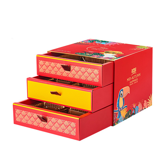 鮮品屋 鮮品逐月月餅 12餅9味 1kg 禮盒裝包裝禮盒產品包裝創意設計欣賞(圖1)