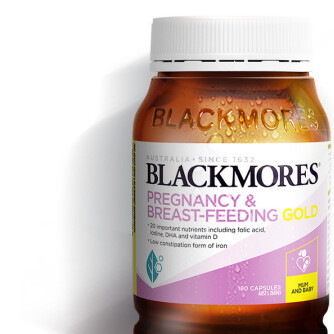 BLACKMORES 澳佳寶 黃金營養素 180粒保健產品包裝創意設計欣賞(圖2)