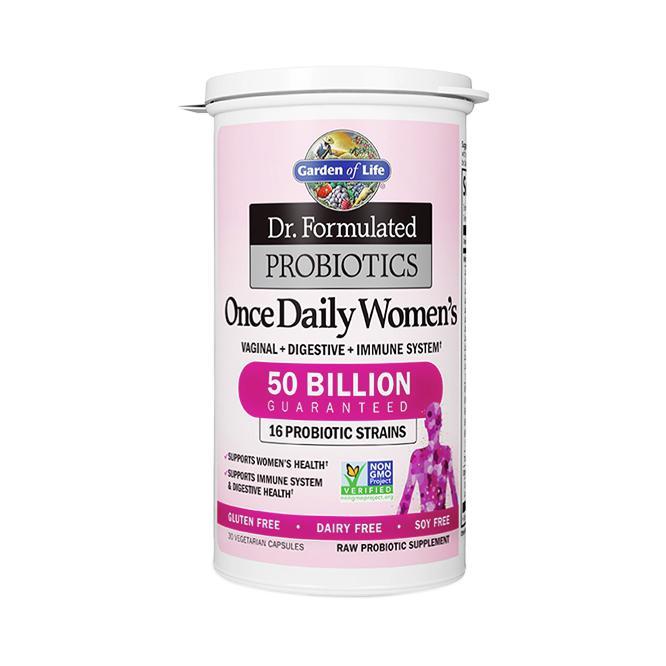 Garden of Life 生命花園 博士配方每日女性益生菌 30粒保健產(chǎn)品包裝創(chuàng)意設(shè)計(jì)欣賞(圖1)