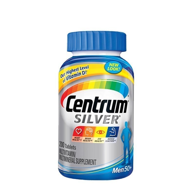 Centrum 善存 中老年男性復合維生素 200粒保健產品包裝創意設計欣賞(圖1)