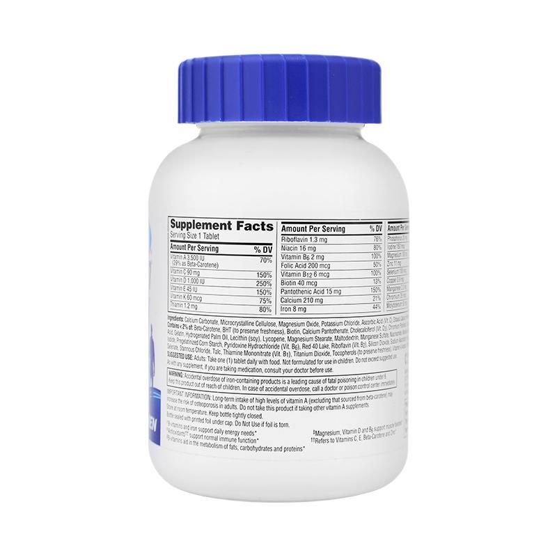 Centrum 善存 男士復合維生素 120粒保健產品包裝創意設計欣賞(圖3)