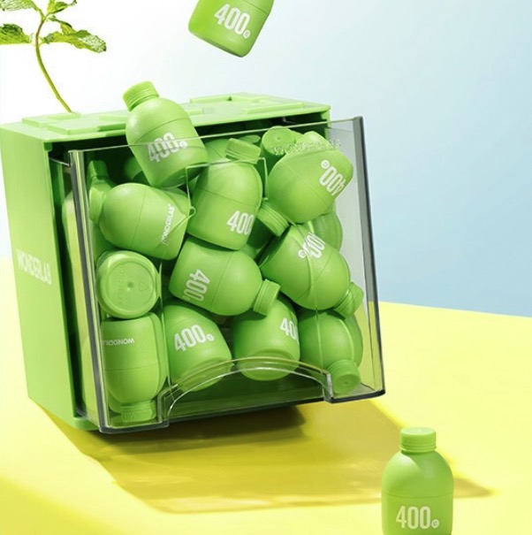 wonderlab 口香薄荷益生菌粉 2g*30瓶保健產(chǎn)品包裝創(chuàng)意設(shè)計(jì)欣賞(圖3)