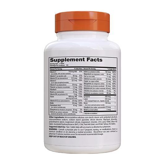 Doctors BEST 男士復合維生素 100粒*3瓶保健產品包裝創意設計欣賞(圖5)