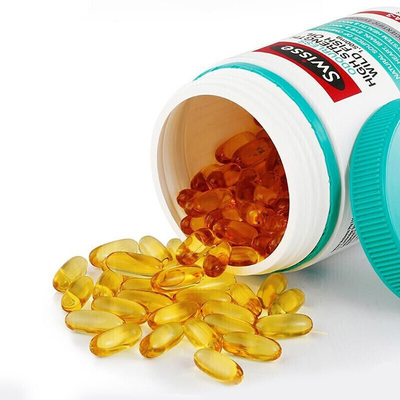 Swisse 斯維詩(shī) Ultiboost 無(wú)腥味高濃度野生魚(yú)油膠囊 400粒*3瓶保健產(chǎn)品包裝創(chuàng)意設(shè)計(jì)欣賞(圖5)