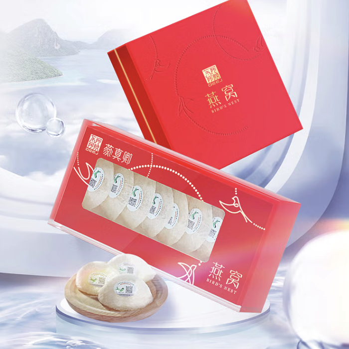 DEEJ 東阿阿膠 燕窩 50g 禮盒裝保健產品包裝創意設計欣賞(圖5)