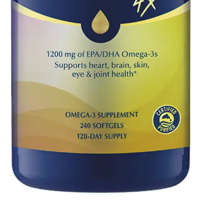 GNC 健安喜 四倍濃縮鉑金魚(yú)油 240粒保健產(chǎn)品包裝創(chuàng)意設(shè)計(jì)欣賞(圖2)