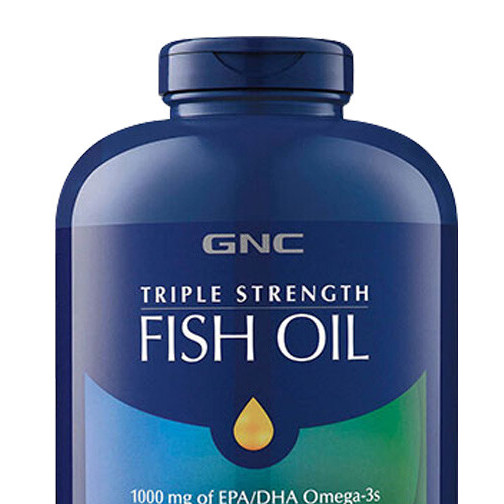 GNC 健安喜 三倍濃縮深海魚油軟膠囊 360粒保健產品包裝創意設計欣賞(圖3)