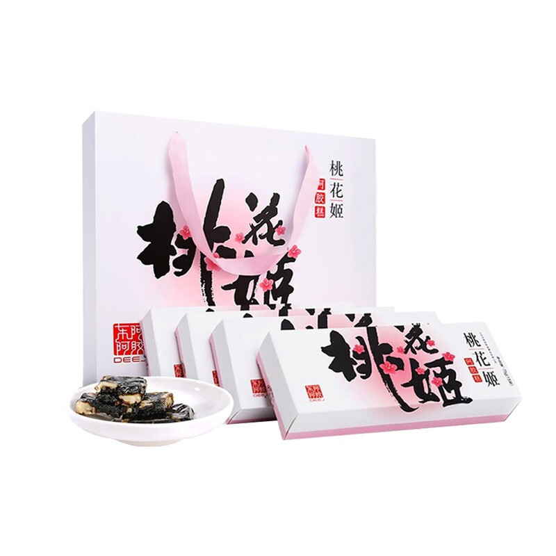 DEEJ 東阿阿膠 桃花膠 阿膠糕保健產品包裝創意設計欣賞(圖2)