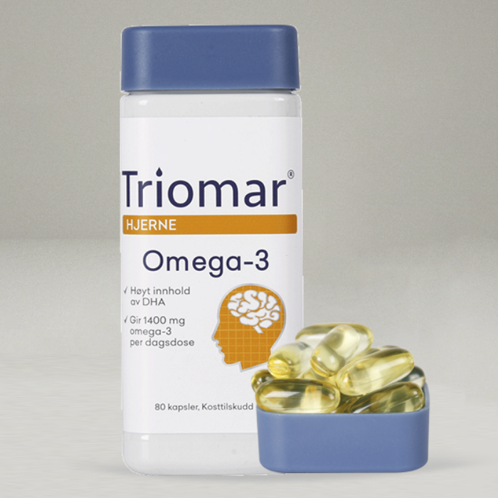 Triomar 補腦魚油 80粒保健產品包裝創意設計欣賞(圖2)