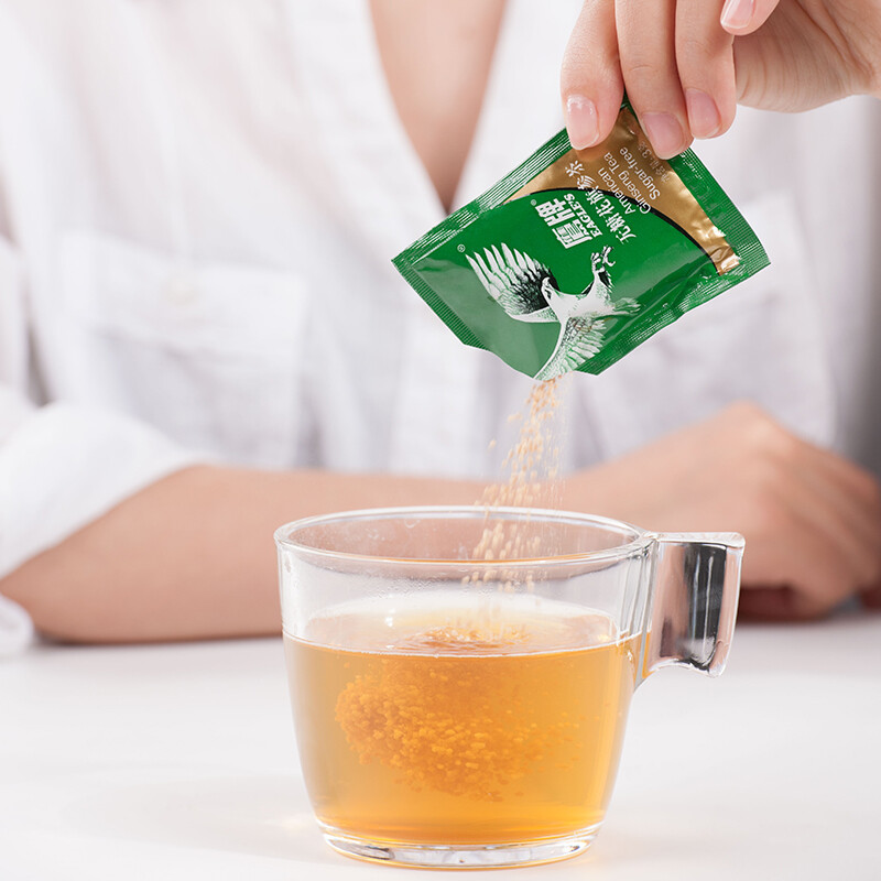 HAWKS 鷹牌 無糖花旗參茶保健產品包裝創意設計欣賞(圖4)