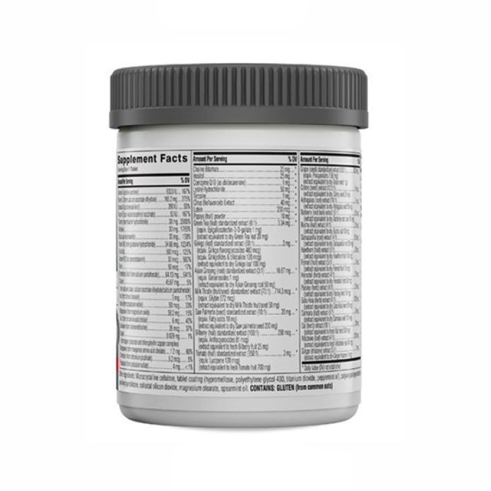 Swisse 斯維詩 Ultivite 美版 男士復合維生素片 120片保健產品包裝創意設計欣賞(圖3)