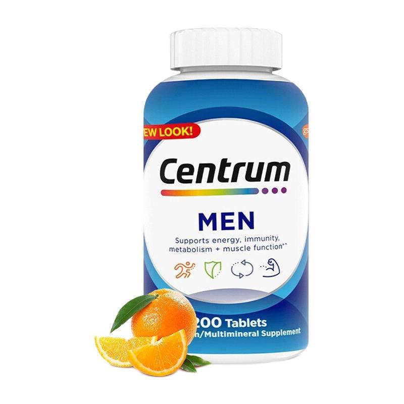 Centrum 善存 男士復合維生素 200粒*2瓶保健產品包裝創意設計欣賞(圖3)