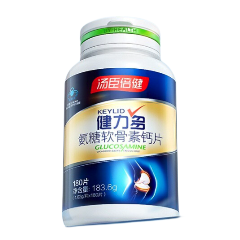 BY-HEALTH 湯臣倍健 氨糖軟骨素鈣片保健產(chǎn)品包裝創(chuàng)意設(shè)計欣賞(圖3)