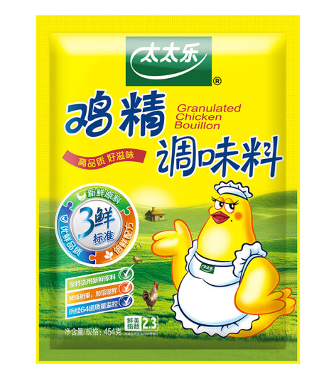 雞精調味料包裝袋如何設計(圖1)