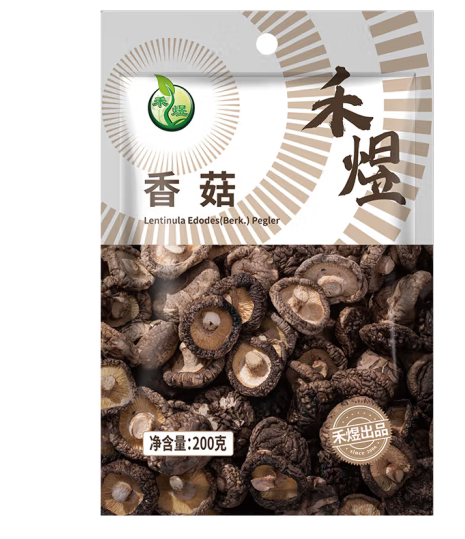 香菇包裝袋包裝設計作品賞析(圖1) 香菇包裝袋包裝設計作品賞析(圖1)