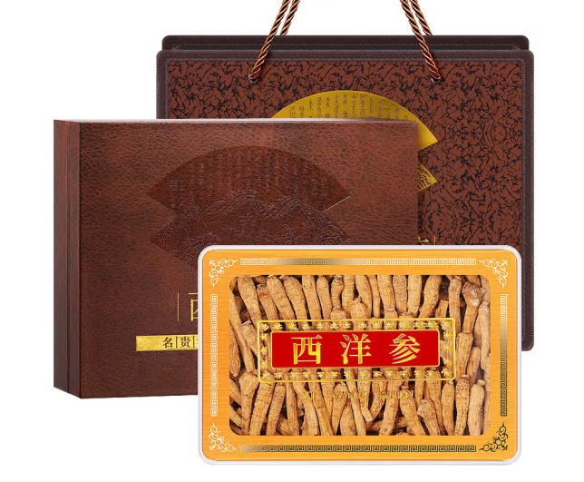 西洋參年貨禮盒包裝設計這樣做(圖1)