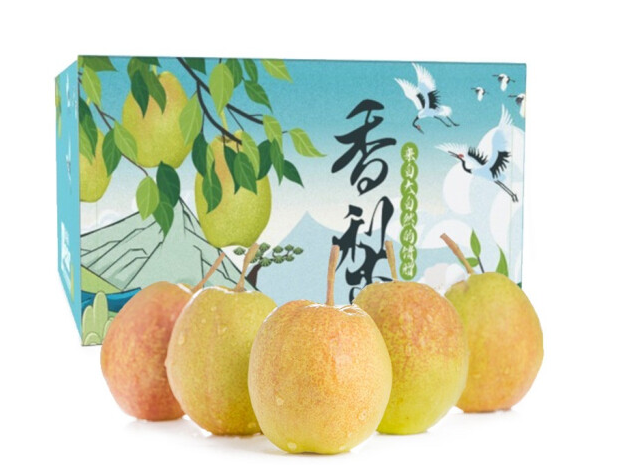 香梨包裝盒設計怎么做(圖1)