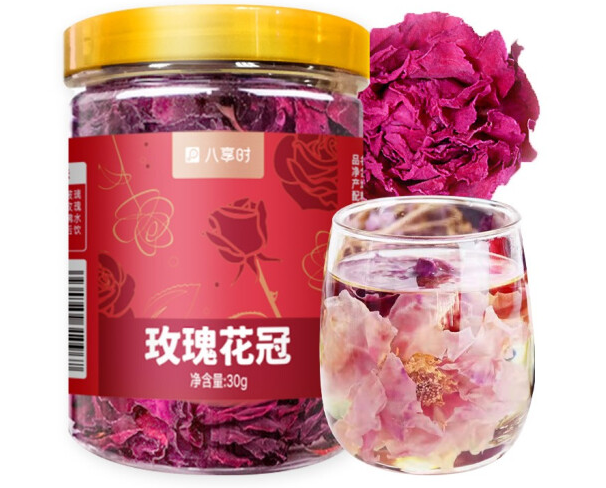 玫瑰花茶包裝罐如何設計(圖1)