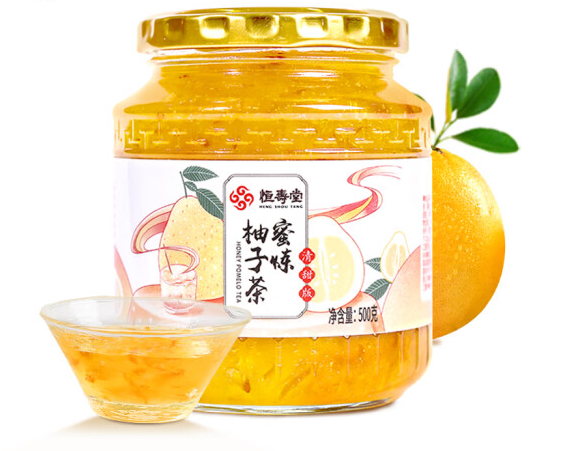 柚子茶包裝瓶設計作品欣賞(圖1)