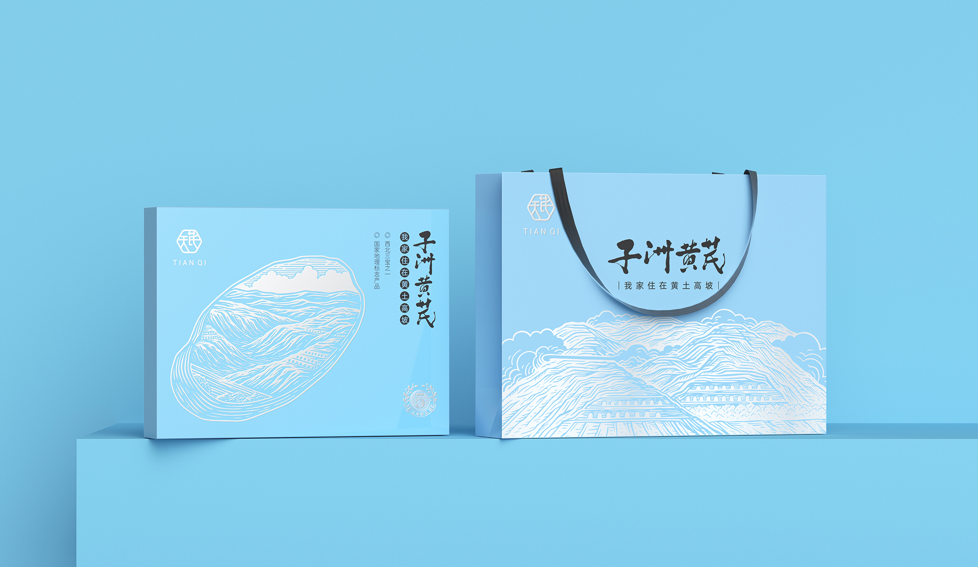 如何設計黃芪禮盒包裝(圖1)