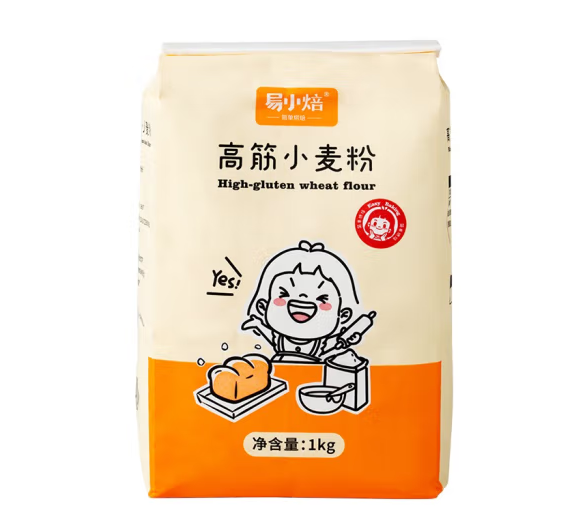 高筋面粉包裝如何設計(圖1) 高筋面粉包裝如何設計(圖1)