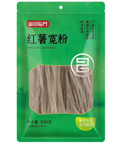 紅薯寬粉包裝設計怎么做好(圖1) 紅薯寬粉包裝設計怎么做好(圖1)