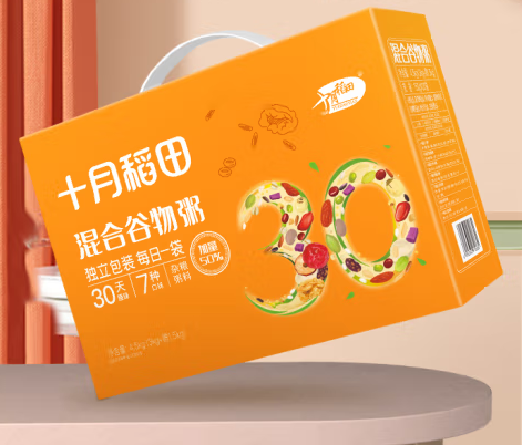 雜糧粥禮盒包裝設計怎么做好(圖1)