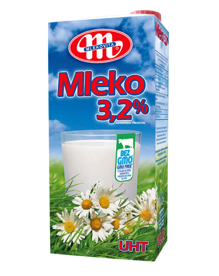 進口全脂純牛奶包裝盒設計作品欣賞(圖1)