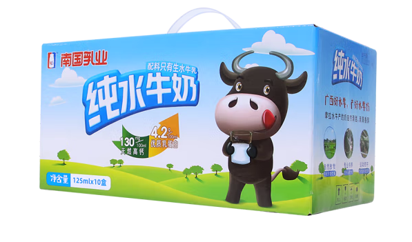 水牛奶紙盒包裝如何設(shè)計(jì)有吸引力(圖1)