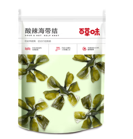 即食海帶結包裝設計有哪些優勢(圖1)