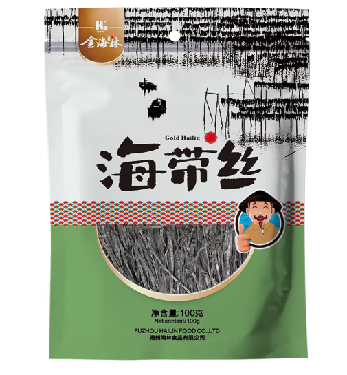 特產(chǎn)干貨海帶絲包裝設計作品欣賞(圖1)