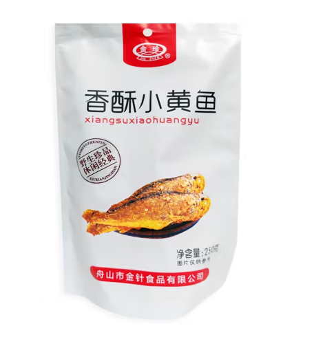 香酥小黃魚包裝袋設(shè)計作品欣賞(圖1) 香酥小黃魚包裝袋設(shè)計作品欣賞(圖1)