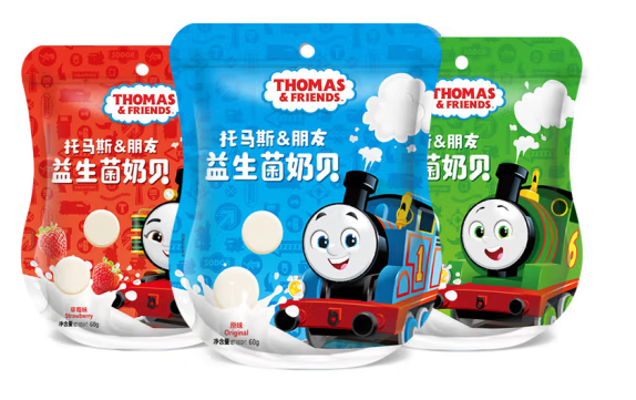 袋裝益生菌奶片包裝設計作品欣賞(圖1) 袋裝益生菌奶片包裝設計作品欣賞(圖1)