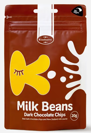 黑巧克力奶豆包裝袋設計作品欣賞(圖1)