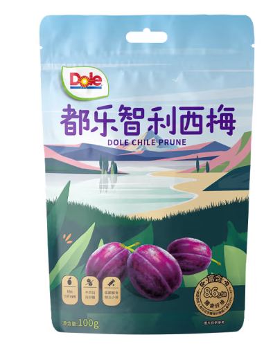 智利西梅果干的包裝袋設計原則有哪些(圖1)