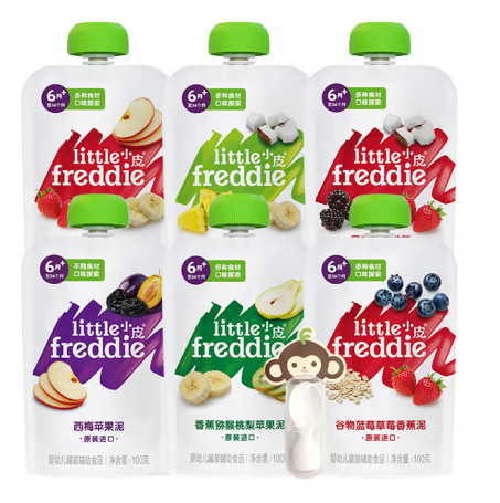 營養水果泥包裝袋設計作品欣賞(圖1)