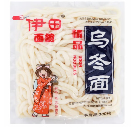 方便速食烏冬面包裝設計欣賞(圖1)