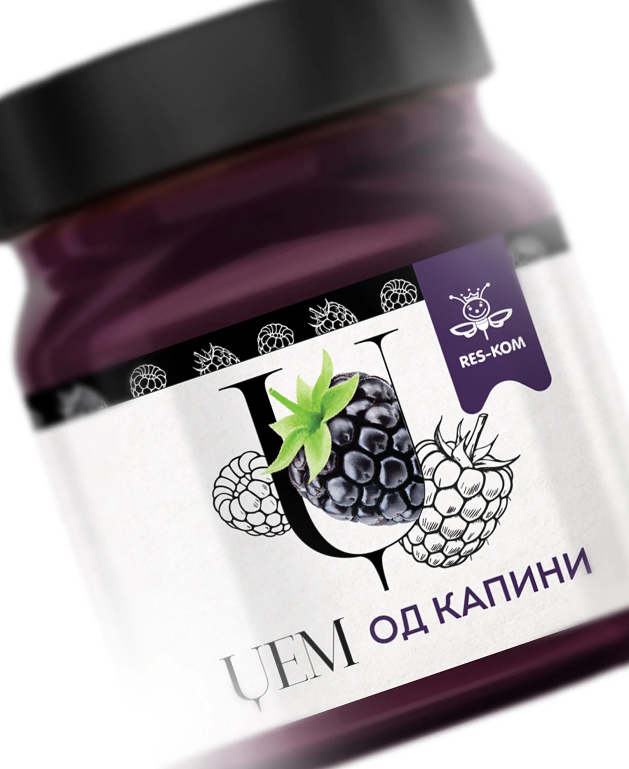 果醬包裝瓶設計怎么做好賣貨(圖1)