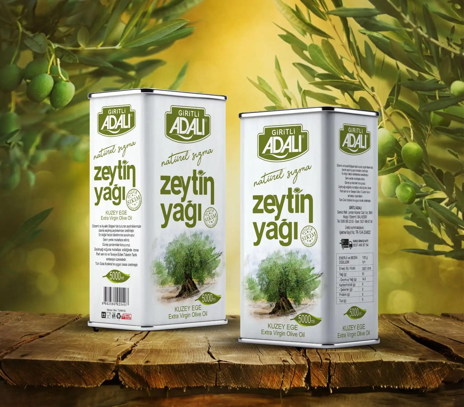 橄欖油罐包裝如何設計(圖1)