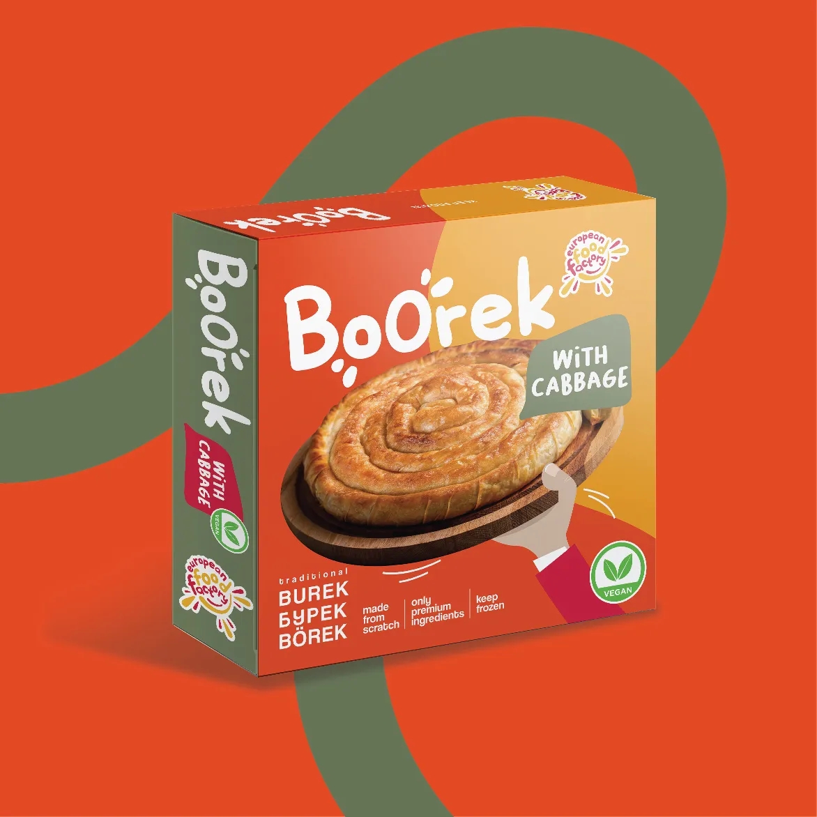 色彩豐富的餡餅包裝盒設(shè)計欣賞(圖1)