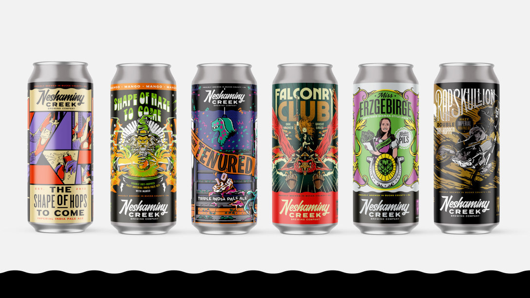 潮流易拉罐啤酒包裝設計欣賞(圖1) 潮流易拉罐啤酒包裝設計欣賞(圖1)